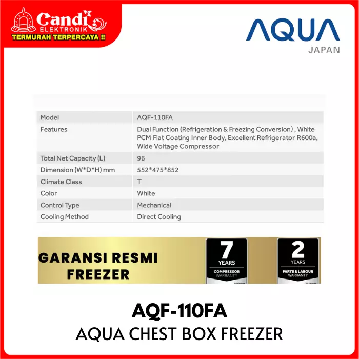 BOX FREEZER AQUA